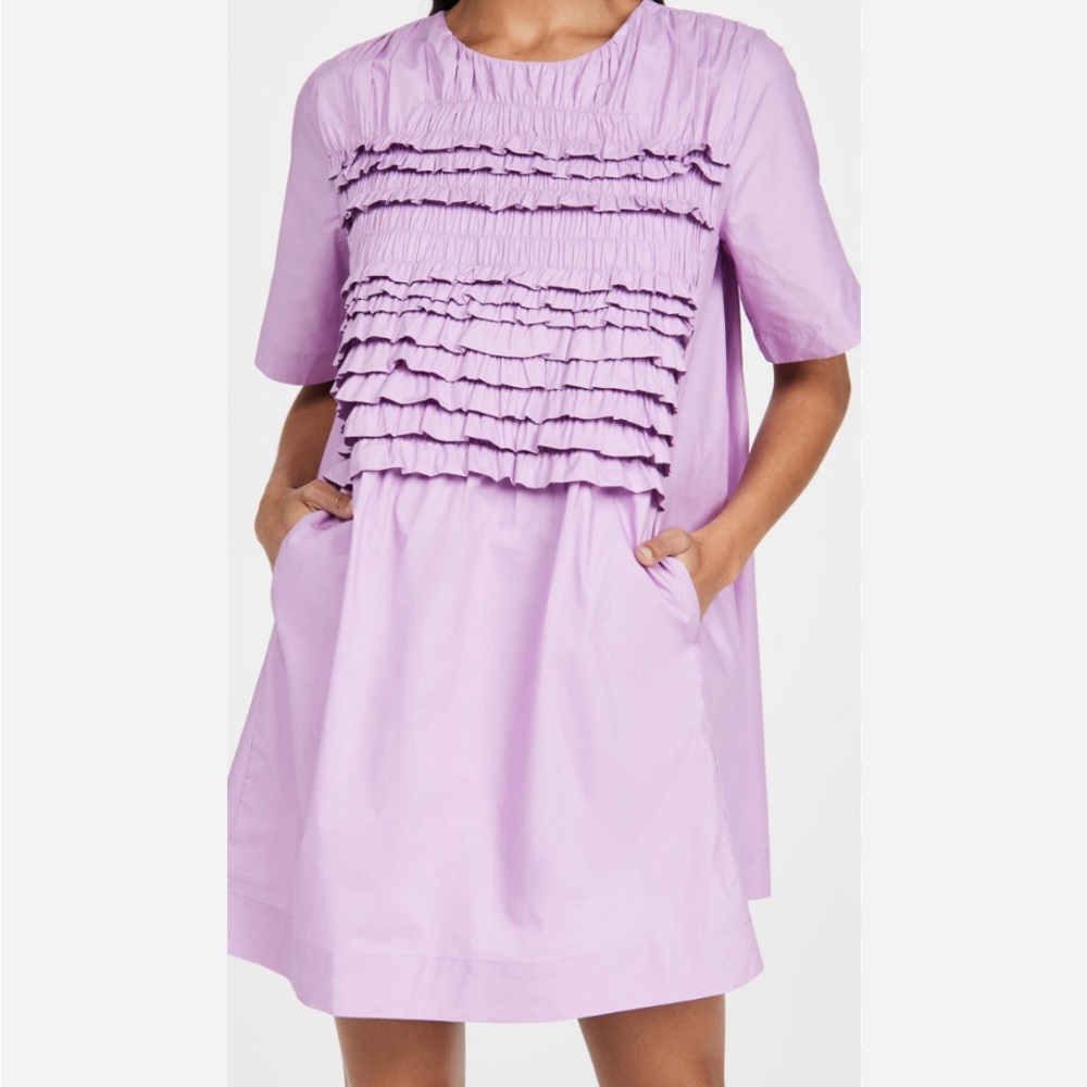 English Factory Purple Dress